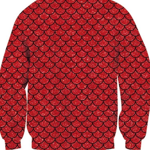 Christmas Sweater for Women Pullover Sweater Crewneck Long Sleeve - Picture 4 of 4